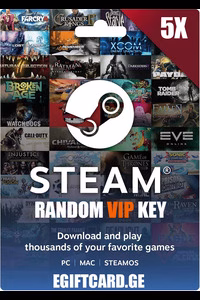 Steam 5x Random VIP KEY
